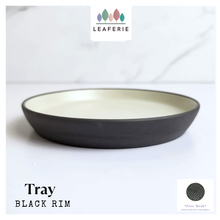Load image into Gallery viewer, Ceramic Tray with Black Rims