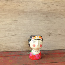 Load image into Gallery viewer, The Leaferie chinoiserie plant pot. ceramic figurine flowerpot . front view