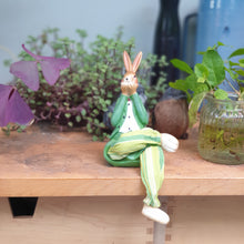 Load image into Gallery viewer, The Leaferie Thumper Rabbit garden decoration. 3 designs made from Resin.