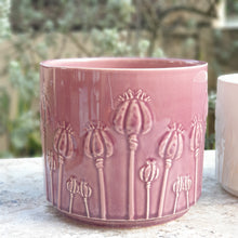 Load image into Gallery viewer, Poppy Flowerpot