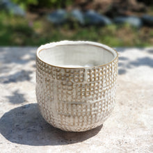 Load image into Gallery viewer, The Leaferie cleopatra plant pot top view