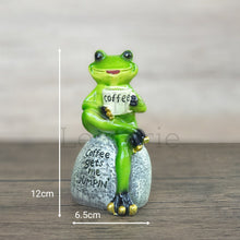 Load image into Gallery viewer, Robbie Frog Garden Decoration