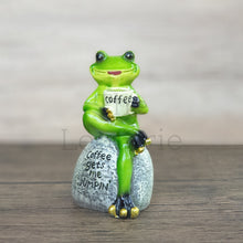 Load image into Gallery viewer, Robbie Frog Garden Decoration