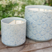 Load image into Gallery viewer, The Leaferie santorini ceramic flowerpot