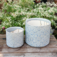 Load image into Gallery viewer, The Leaferie santorini ceramic flowerpot