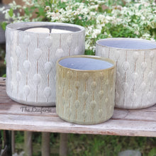 Load image into Gallery viewer, The Leaferie Siena ceramic flowerpot. 3 sizes
