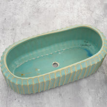 Load image into Gallery viewer, The Leaferie Alexandria pot Design A. Top view