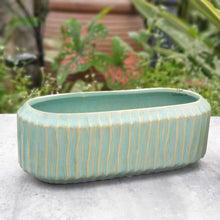 Load image into Gallery viewer, The Leaferie Alexandria pot Design A .front view