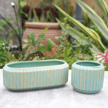 Load image into Gallery viewer, The Leaferie Alexandria pot front view