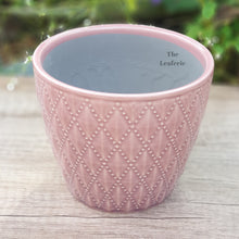 Load image into Gallery viewer, The Leaferie Thelon red flowerpot. ceramic material