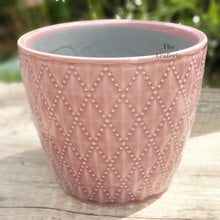 Load image into Gallery viewer, The Leaferie Thelon red flowerpot. ceramic material