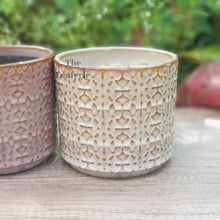Load image into Gallery viewer, The Leaferie Trento flowerpot. 2 colour brown pot