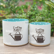 Load image into Gallery viewer, The Leaferie Novara pot . 2 sizes watering can pot