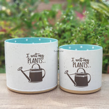 Load image into Gallery viewer, The Leaferie Novara pot . 2 sizes watering can pot