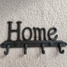 Load image into Gallery viewer, The Leaferie HOME Cast iron hook . front view