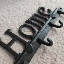 Load image into Gallery viewer, The Leaferie HOME Cast iron hook . top view