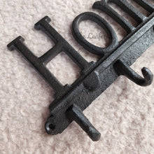 Load image into Gallery viewer, The Leaferie HOME Cast iron hook . side view