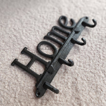 Load image into Gallery viewer, The Leaferie HOME Cast iron hook . top side view