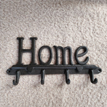 Load image into Gallery viewer, The Leaferie HOME Cast iron hook . front view