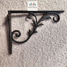 Load image into Gallery viewer, The Leaferie Cast Iron hanging hook 1 . front view