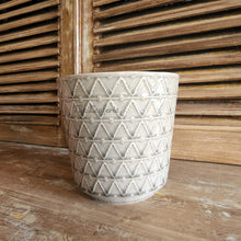 Load image into Gallery viewer, The Leaferie Linz Flowerpot. red colour ceramic pot