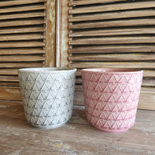 Load image into Gallery viewer, The Leaferie Linz Flowerpot. red colour ceramic pot
