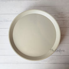 Load image into Gallery viewer, The Leaferie Plastic trays with wheels. 5 sizes and 2 colours. grey and beige.