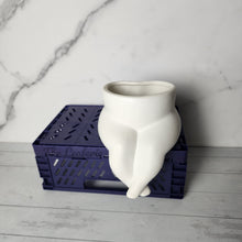 Load image into Gallery viewer, The Leaferie Albertine ceramic flowerpot front view