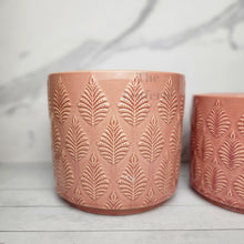 Load image into Gallery viewer, The Leaferie Liana red ceramic pot