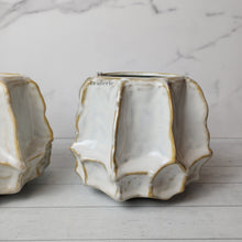 Load image into Gallery viewer, The Leaferie Octava Flowerpot. ceramic material