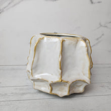 Load image into Gallery viewer, The Leaferie Octava Flowerpot. ceramic material