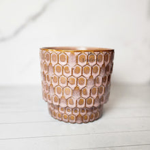 Load image into Gallery viewer, The Leaferie Maxence flowerpot. 2 colours . green and red ceramic pot