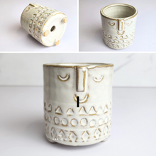 Load image into Gallery viewer, The Leaferie Petit pots series 13. 9 small pots. ceramic material
