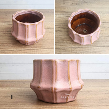 Load image into Gallery viewer, The Leaferie Mini Pots Series 7 . 9 designs ceramic pot . Pot I
