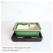Load image into Gallery viewer, The Leaferie Bonsai 82 . rectangular bonsai pot. 4 colours. 
