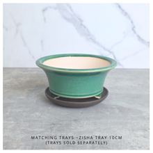 Load image into Gallery viewer, Bonsai series 96 ceramic bonsai pots with 'Leaferie' branding and '96 Bonsai' 
