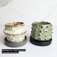 Load image into Gallery viewer, The Leaferie Petit Pots Series 12 . mini small ceramic pot. 9 designs. Design
