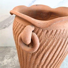 Load image into Gallery viewer, Yucca Tall Terracotta Flowerpot
