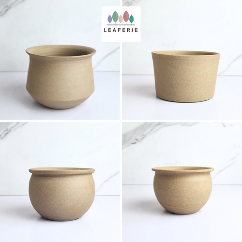 The Leaferie Yenta small pot. 4 designs.