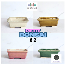 Load image into Gallery viewer, The Leaferie Bonsai 82 . rectangular bonsai pot. 4 colours. 
