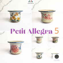 Load image into Gallery viewer, the Leferie petit allegra serie 5. 7 designs floral succulent pot
