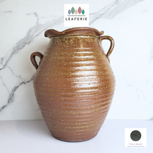 Load image into Gallery viewer, The Leaferie Amadi big Flowerpot. ceramic material
