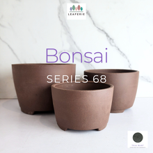 Load image into Gallery viewer, The Leaferie Bonsai Pot series 68. 3 sizes purple sand
