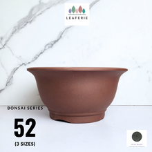 Load image into Gallery viewer, The Leaferie Bonsai Series 52. 3 sizes, zisha pots.
