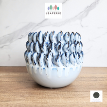 Load image into Gallery viewer, The Leaferie FJORD handmade ceramic pot
