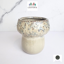 Load image into Gallery viewer, The Leaferie Miso mushroom pot. ceramic material
