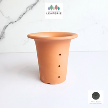 Load image into Gallery viewer, Luiz Hollow Terracotta Flowerpot with holes (Suitable for Orchid)
