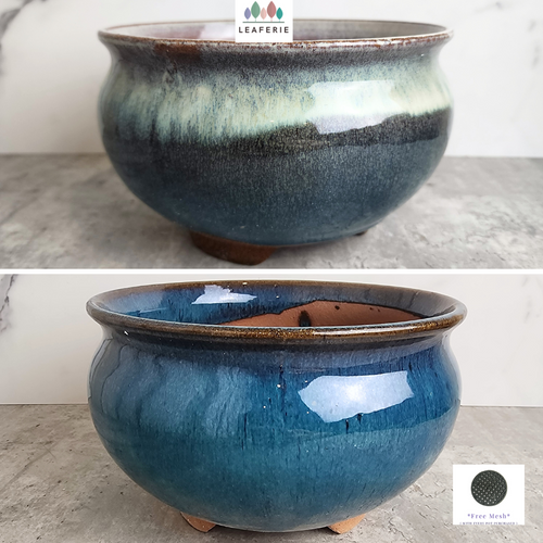 The Leaferie Anne big pot. 2 colours ceramic pot