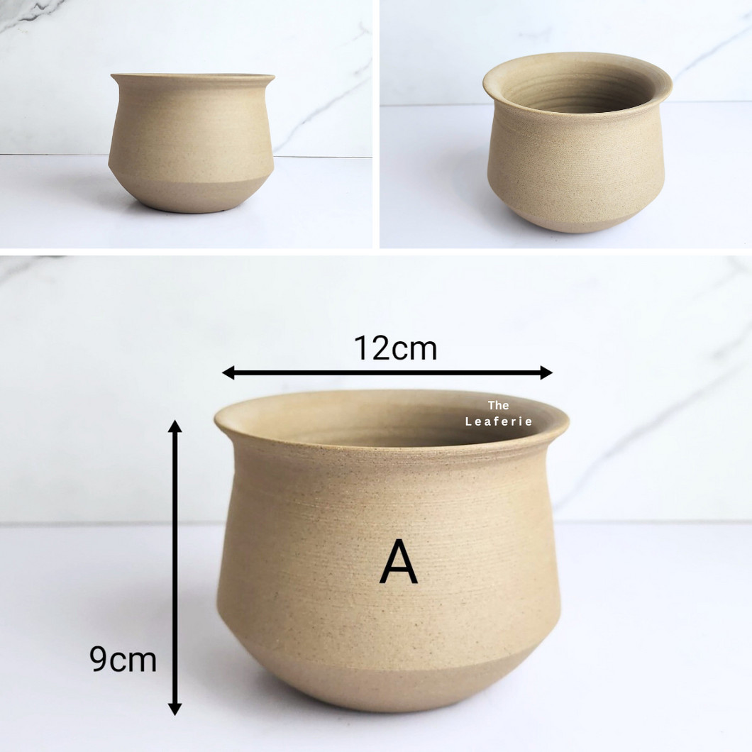 The Leaferie Yenta small pot. 4 designs.