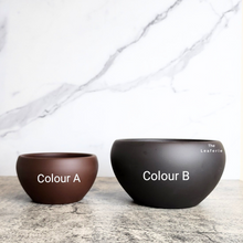 Load image into Gallery viewer, The Leaferie Bonsai Series 38 Flowerpots. 2 colours and 3 sizes. Colour A (Brown) and COlour B (Black)
